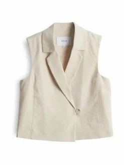 Wino- puuvilla-pellavaliivi