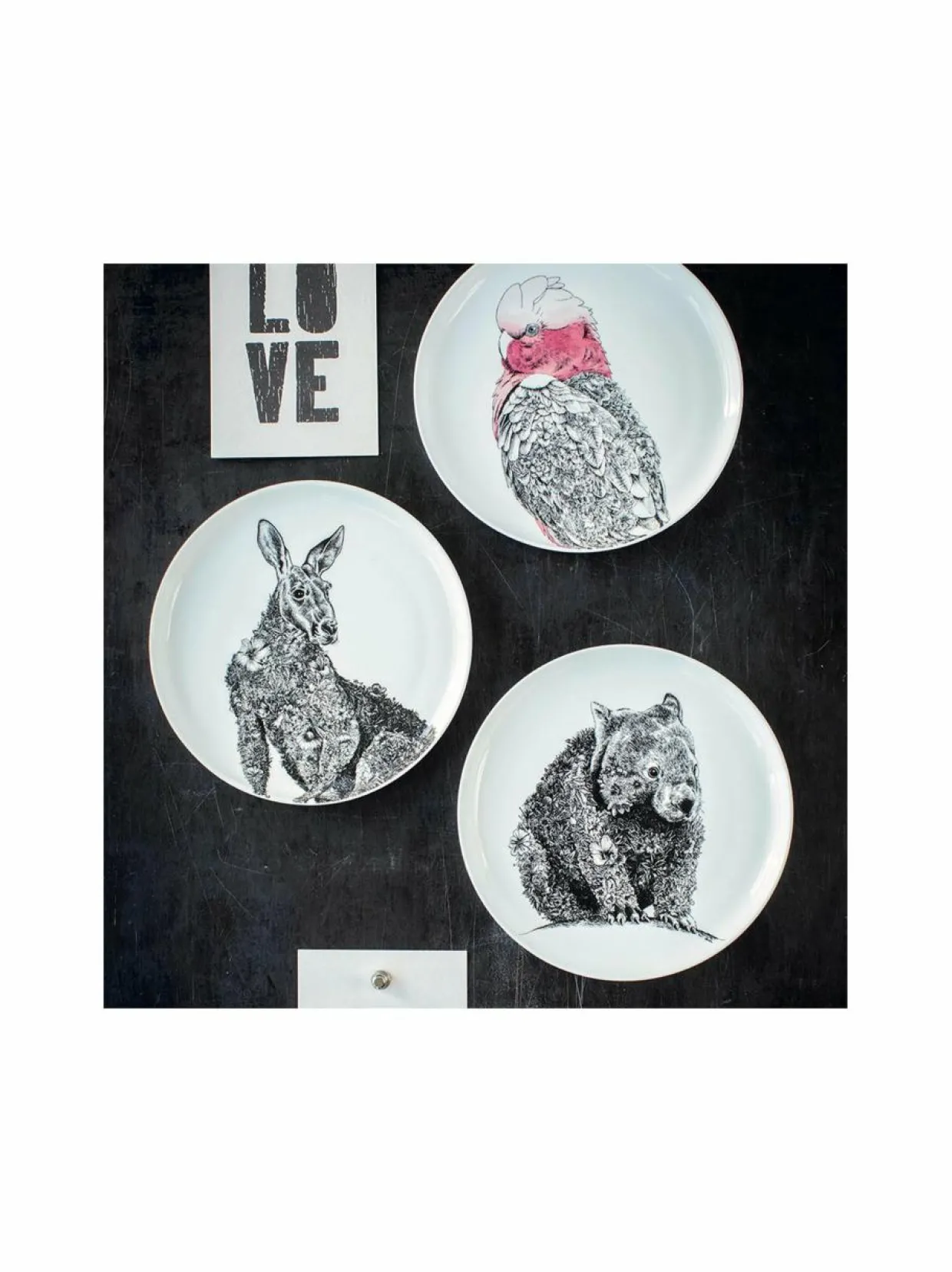 Wombat-lautanen 20 cm