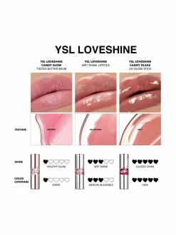 YSL LOVESHINE Candy Glow Tinted Butter Balm -sävytetty huulivoide