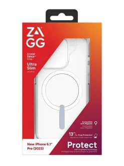 Zagg Crystal Palace Snap - suojakuori iPhone 15 Pro