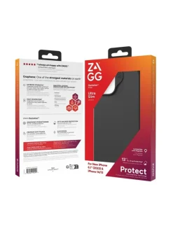 Zagg Manhattan Snap - musta suojakuori iPhone 15/14/13