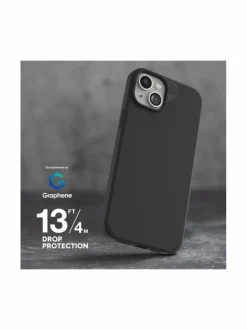 Zagg Manhattan Snap - musta suojakuori iPhone 15 Plus/14 Plus